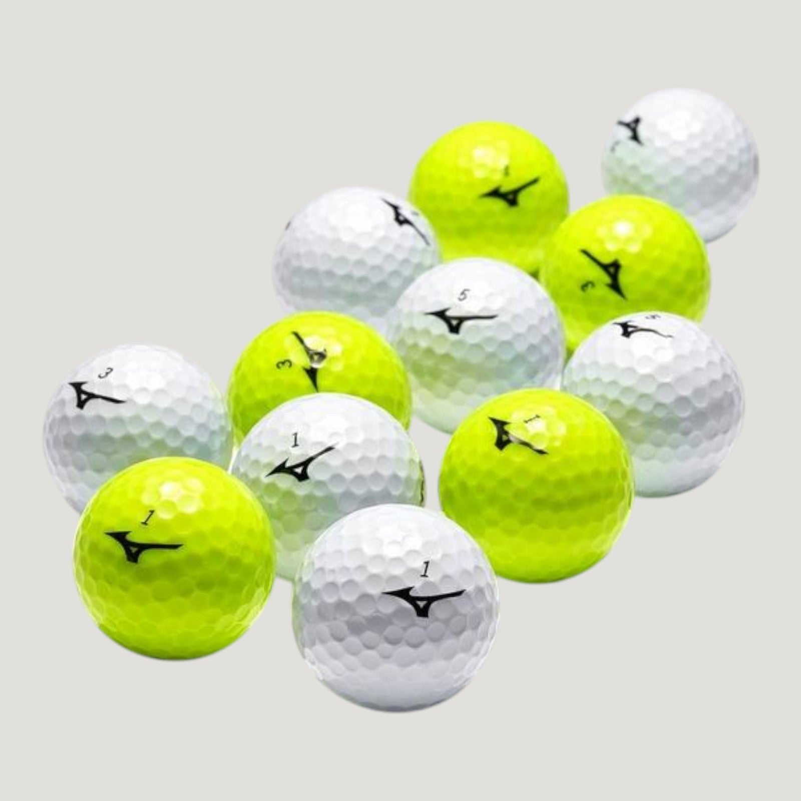 RB MAX GOLF BALL YELLOW UNISEX 280017_3535_03