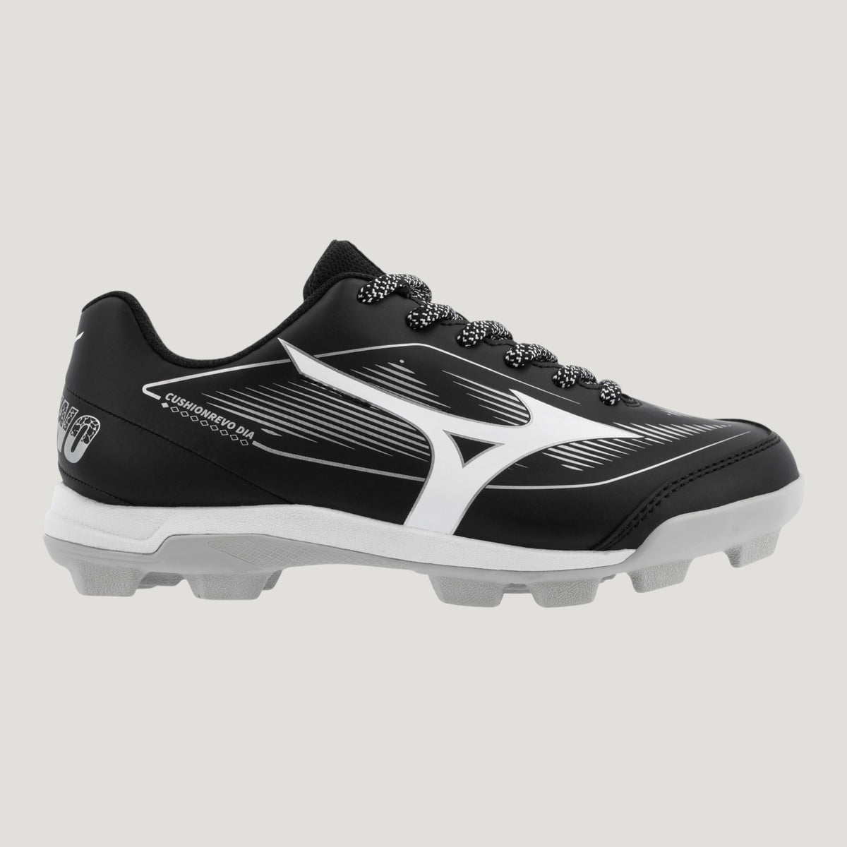 CUSHIONREVO DIAMOND JR BLACK-WHITE BOY 320709_9000_03