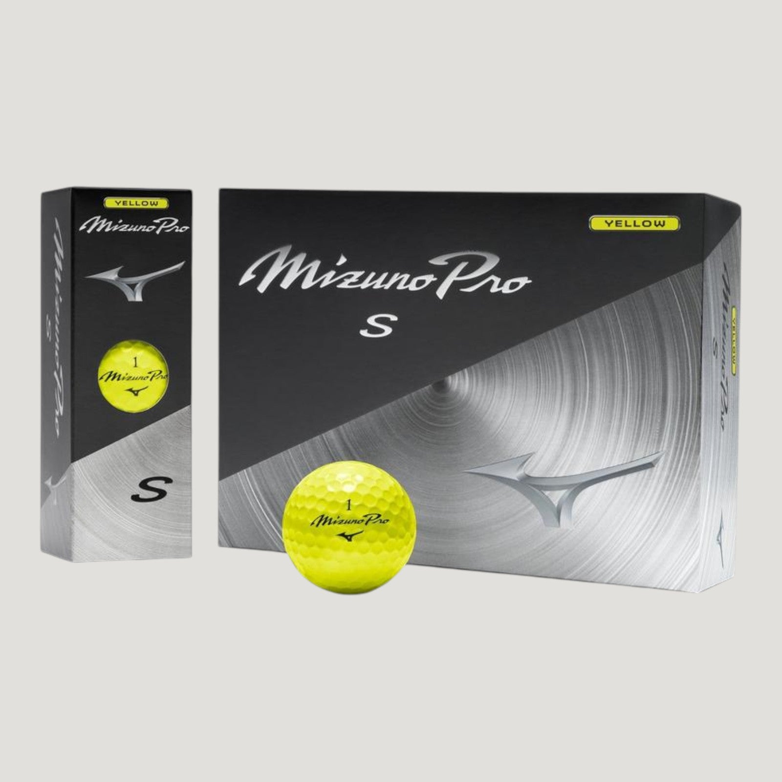 PRO S GOLF BALL YELLOW UNISEX 280032_3535_03