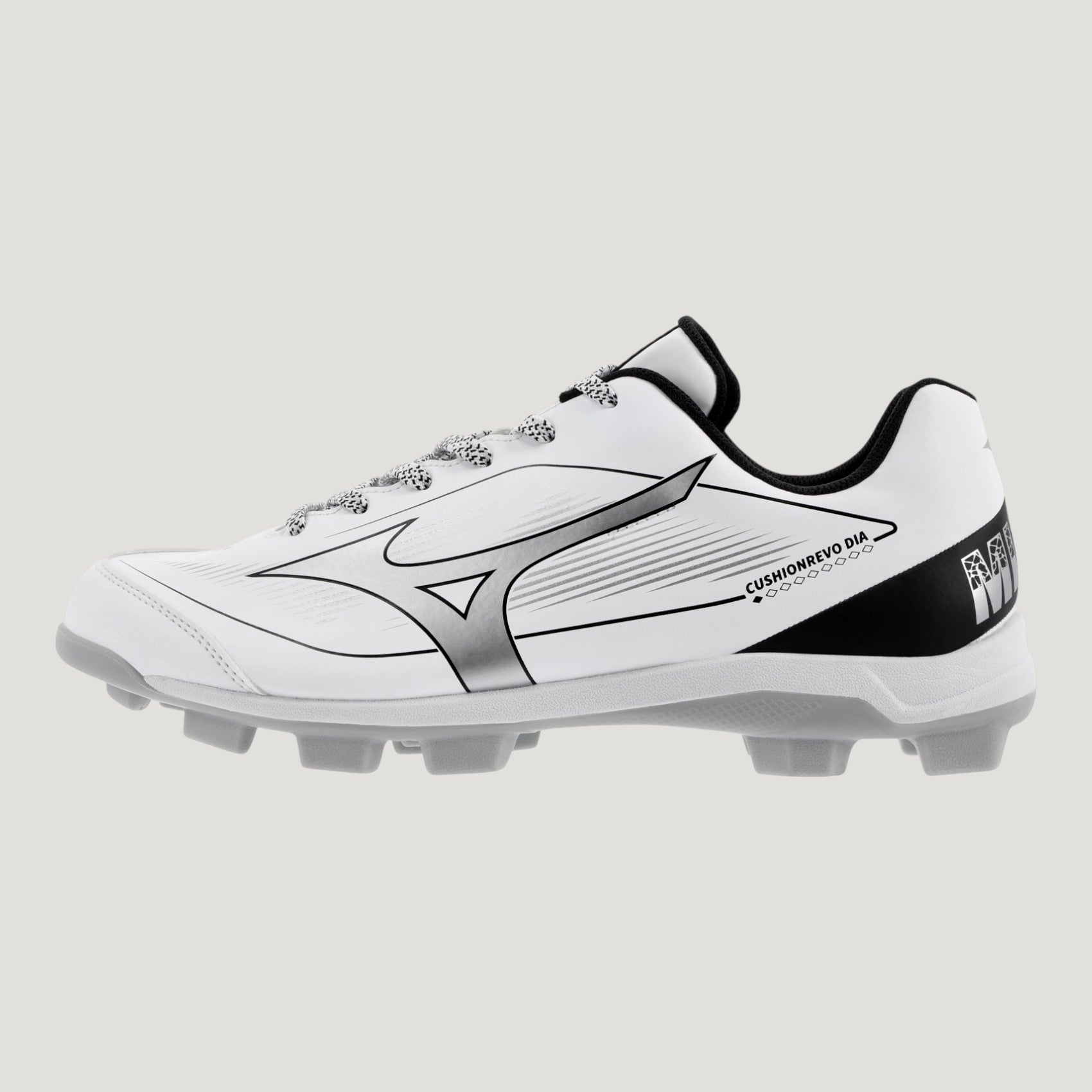 CUSHIONREVO DIAMOND TPU WHITE-BLACK MEN 320707_0090_01