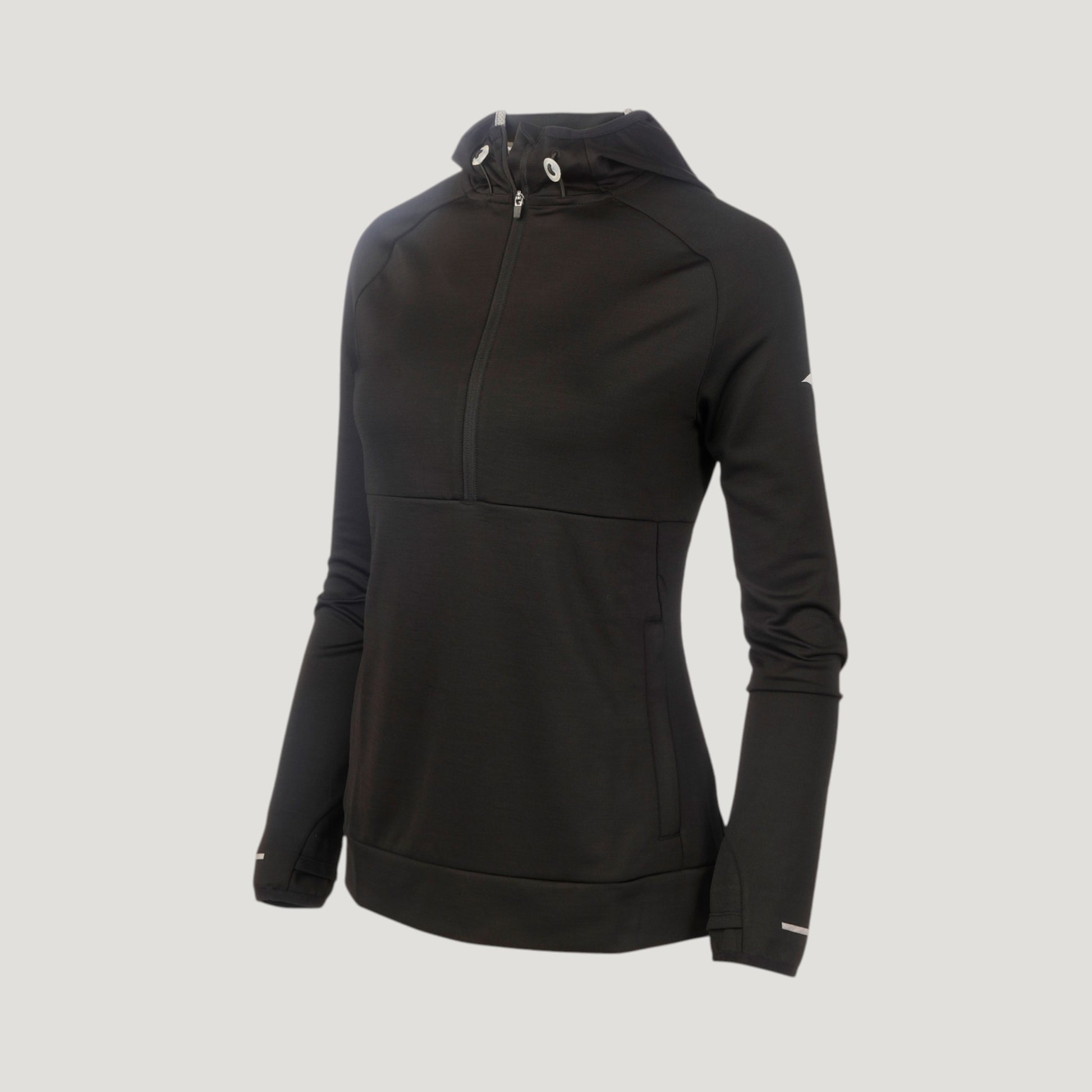 INFINITY HOODY BLACK WOMEN 422179_9090_1