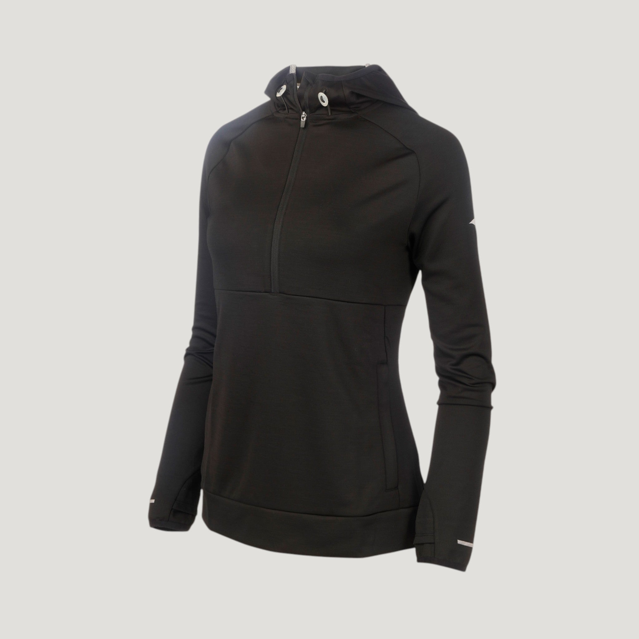 INFINITY HOODY BLACK WOMEN 422179_9090_1