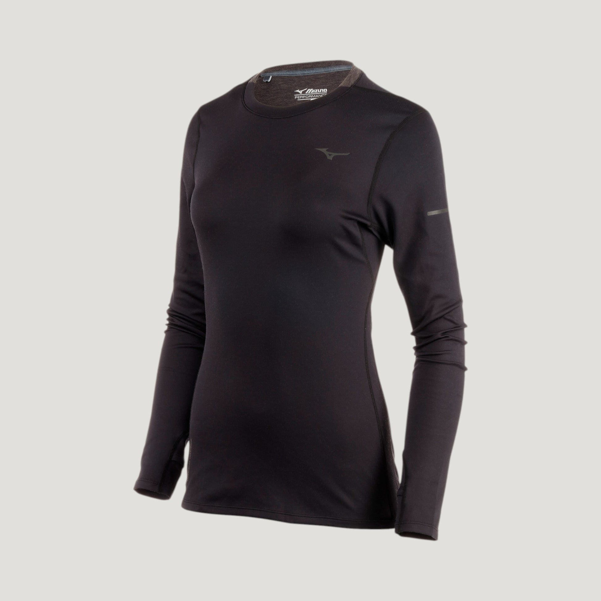 BREATH THERMO LONG SLEEVE BLACK WOMEN 422135_9090_01