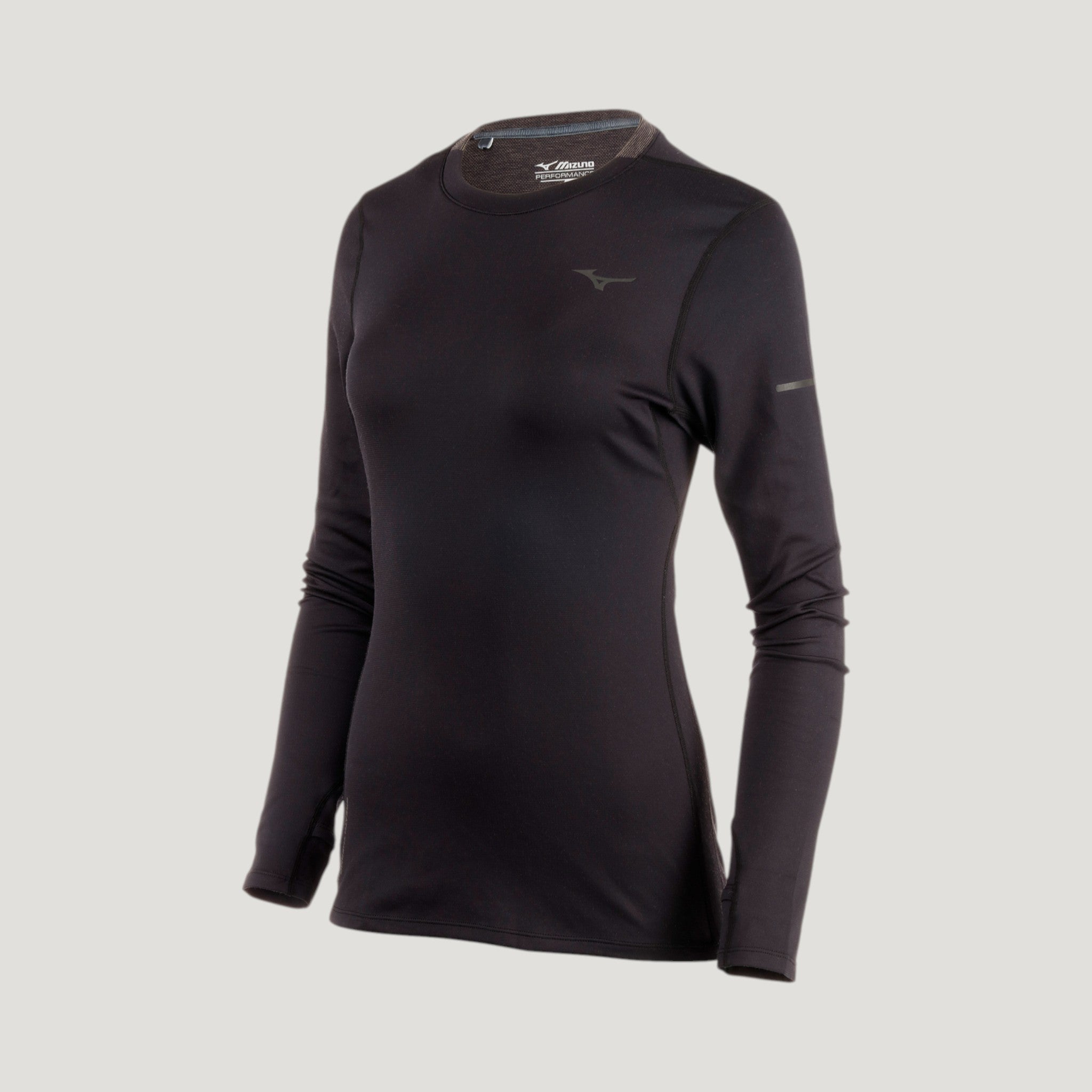 BREATH THERMO LONG SLEEVE BLACK WOMEN 422135_9090_01