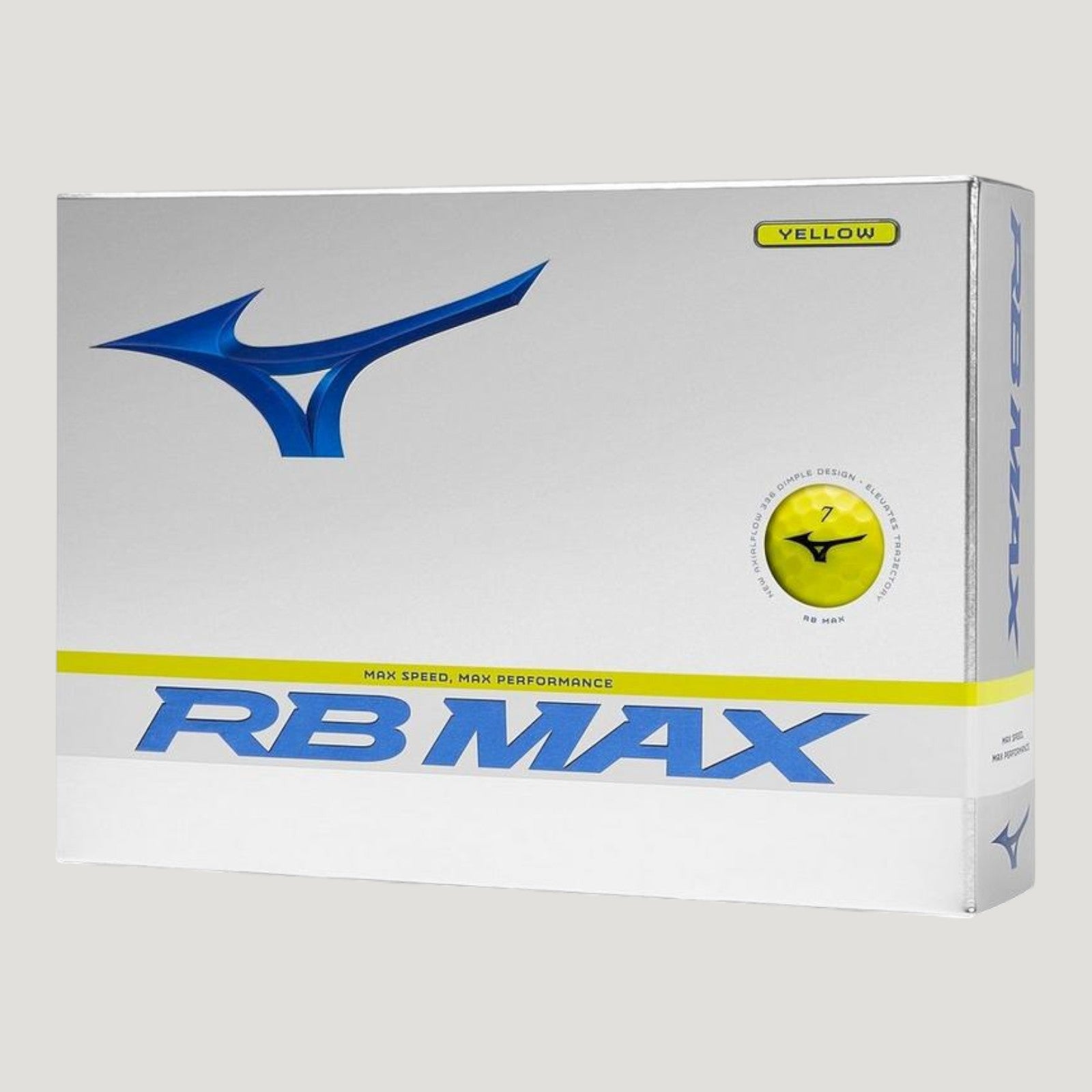 RB MAX GOLF BALL YELLOW UNISEX 280017_3535_01