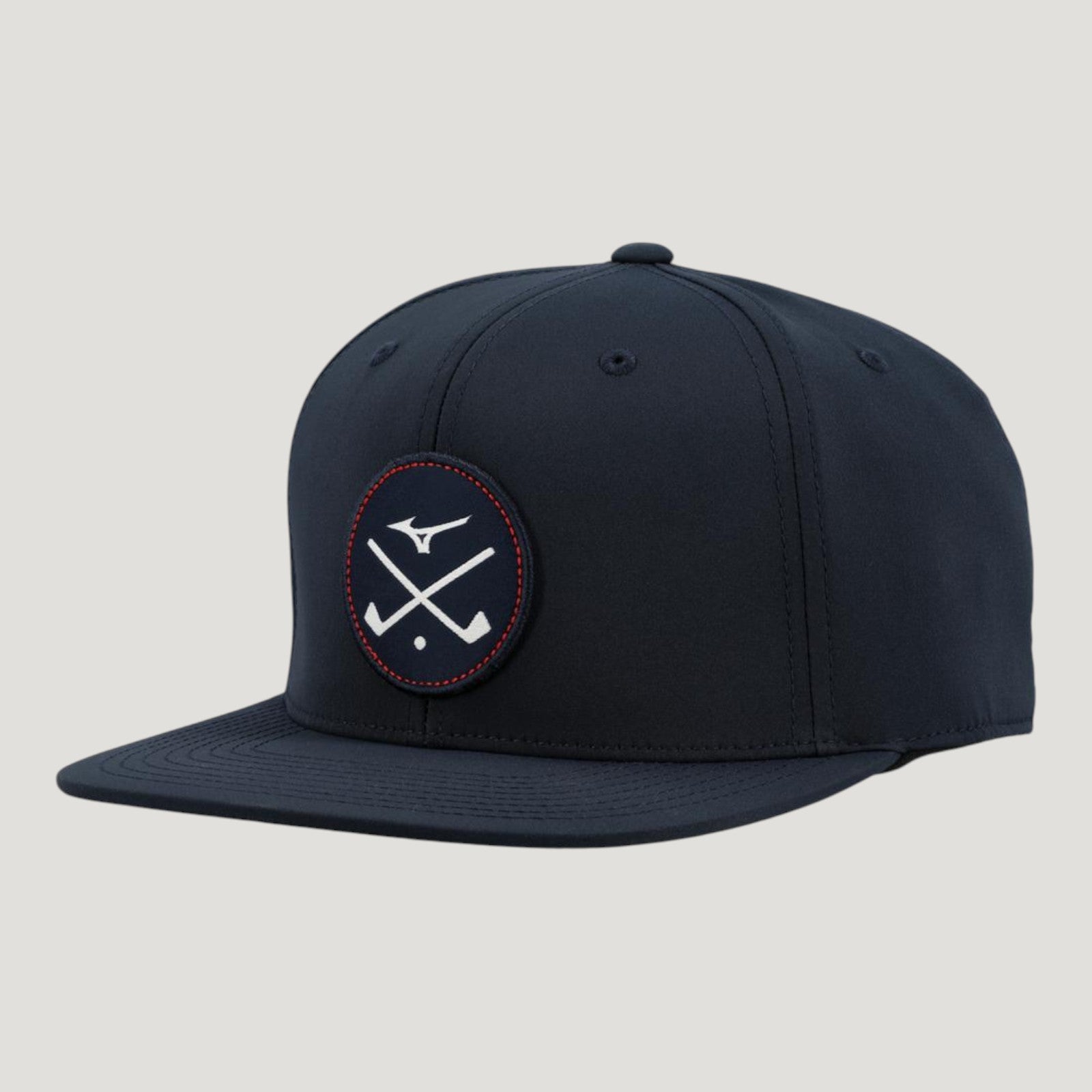 CROSSED CLUBS SNAPBACK GOLF HAT NAVY UNISEX 260385_5151_01