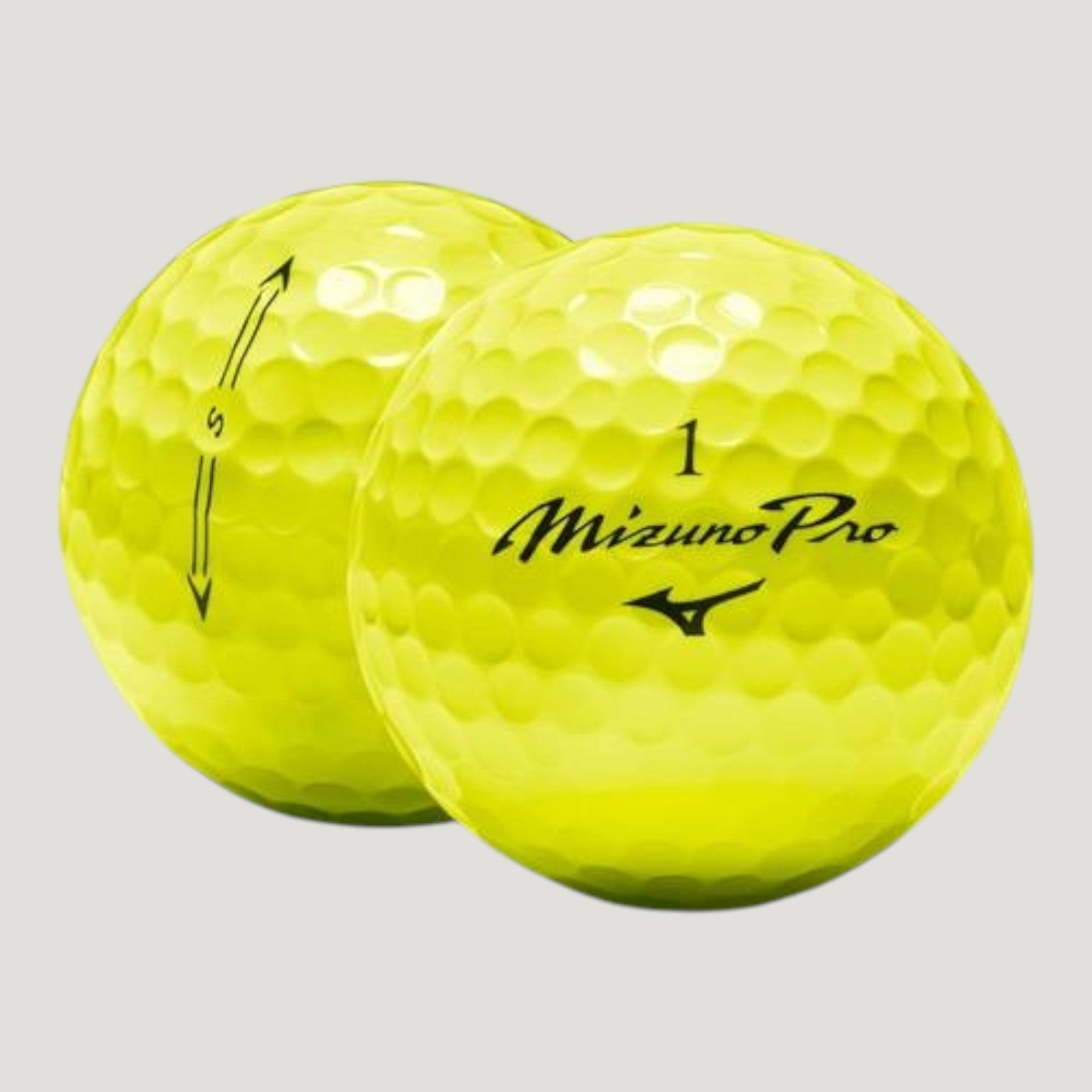 PRO S GOLF BALL YELLOW UNISEX 280032_3535_02