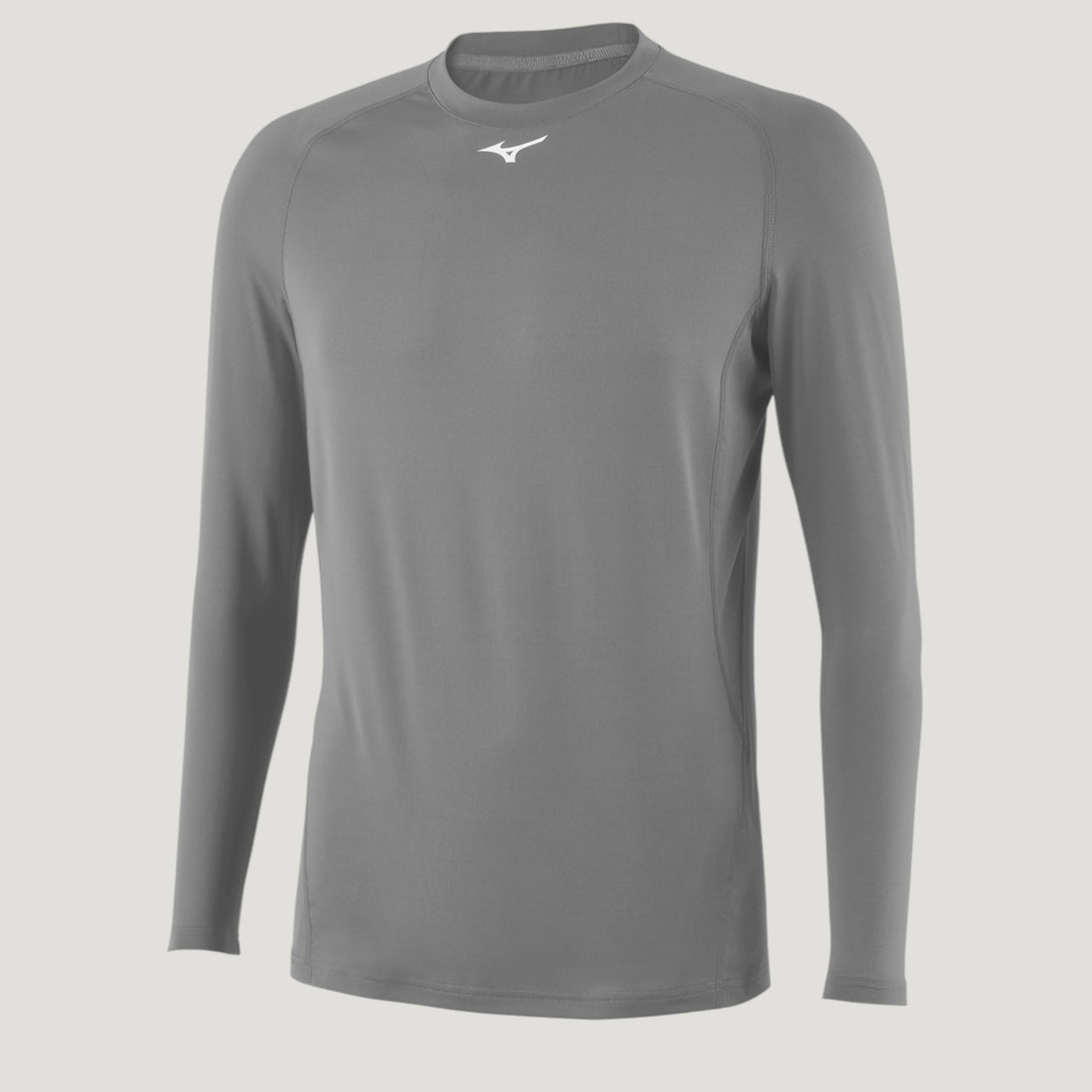 LONG SLEEVE COMPRESSION TOP WHITE MEN 351090_0000_01