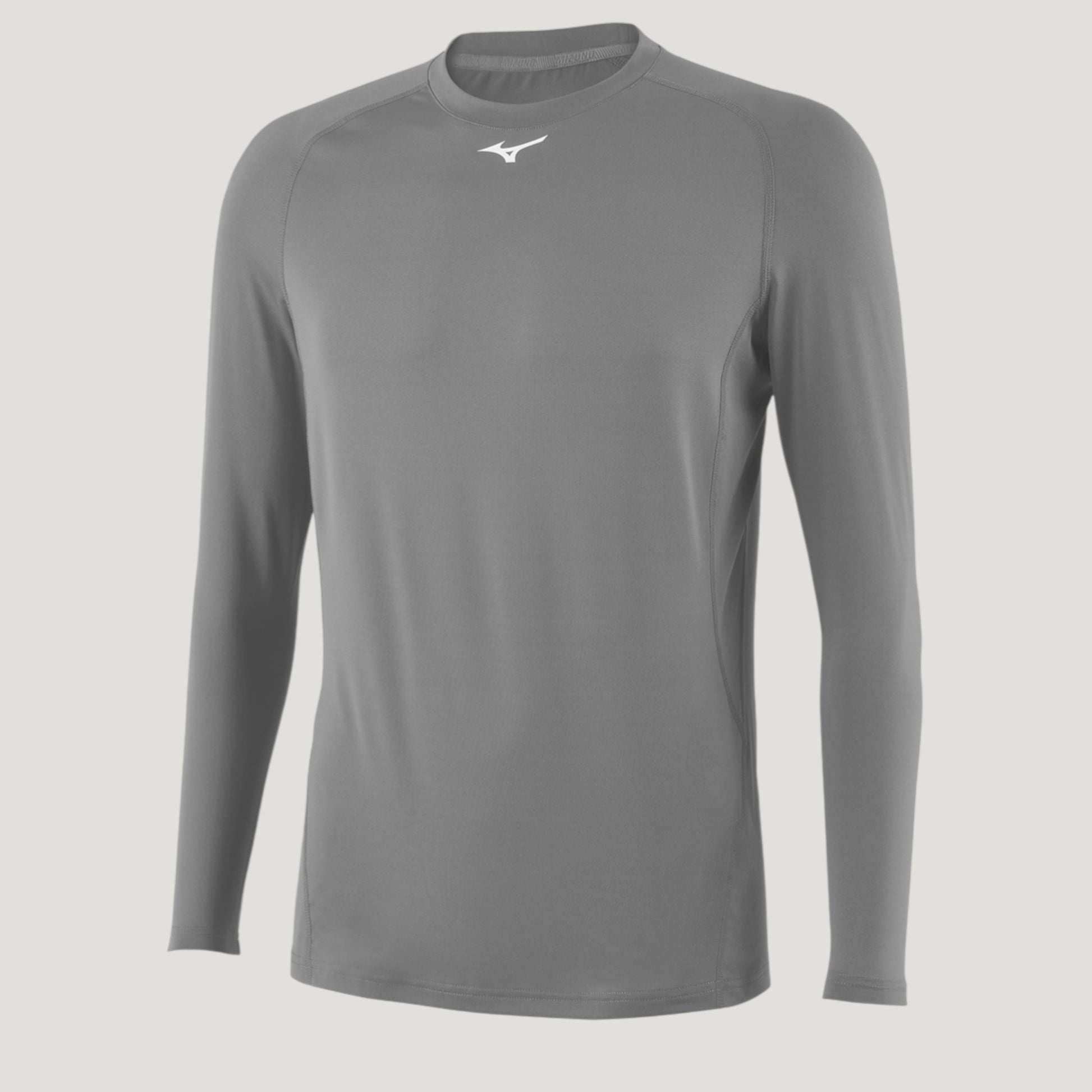 LONG SLEEVE COMPRESSION TOP GREY MEN 351090_9191_01