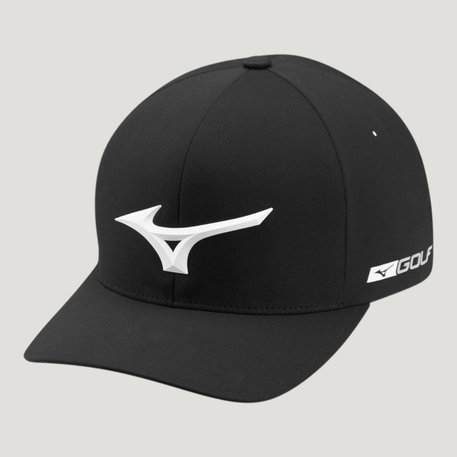 TOUR DELTA FITTED GOLF HAT BLACK UNISEX 260334_9090_01
