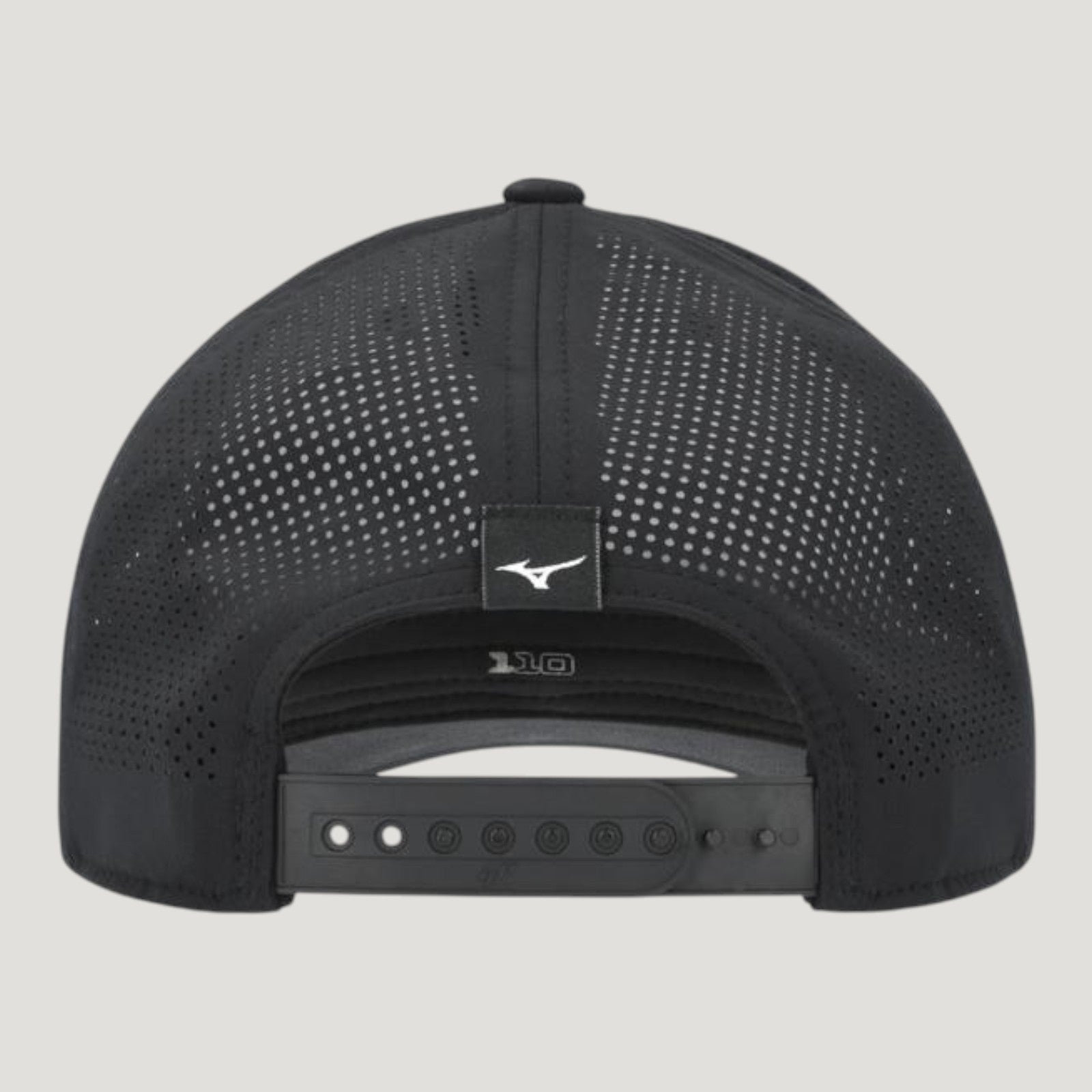 TOUR VENT SNAPBACK GOLF HAT BLACK-WHITE UNISEX 260391_9000_02