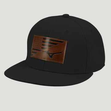 RB PATRIOT PATCH SNAPBACK BLACK UNISEX 370345_9090_01