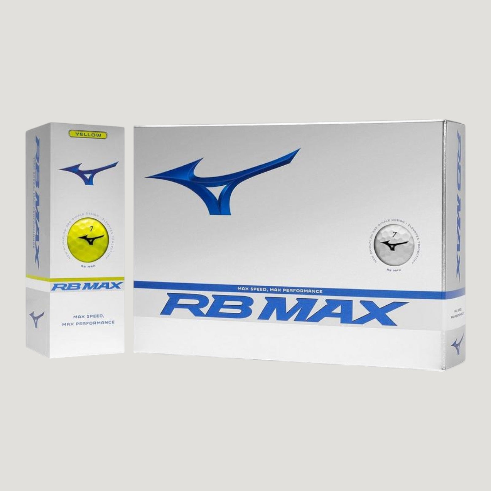 RB MAX GOLF BALL YELLOW UNISEX 280017_3535_02
