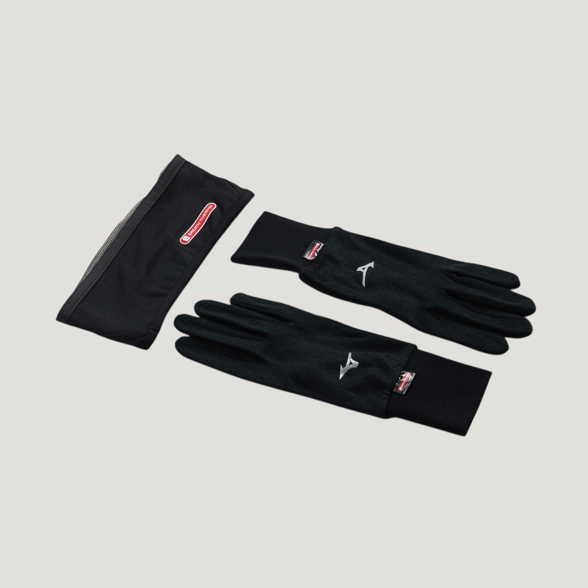 BREATH THERMO FLEECE GLOVE BLACK UNISEX 422051_9090_1