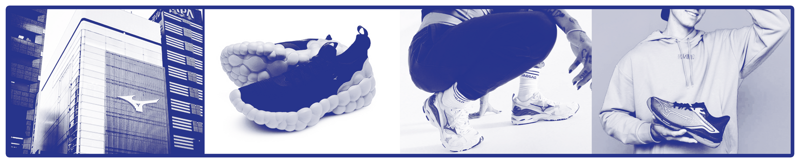 Productos Mizuno a través del tiempo