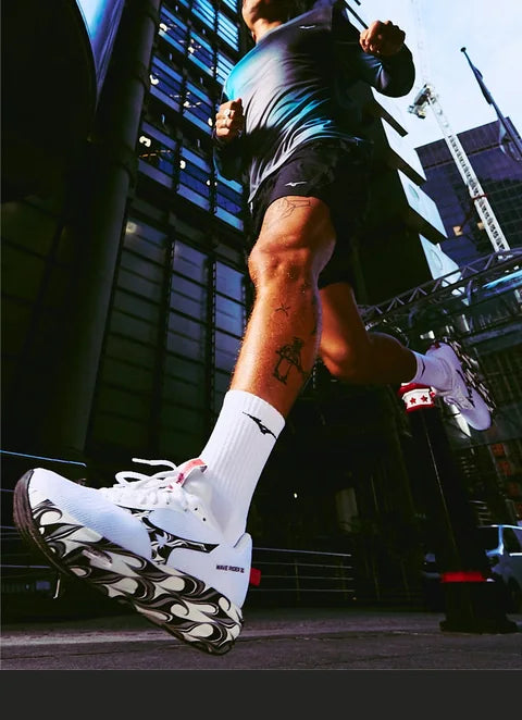 Running Mizuno Wave Rider 30